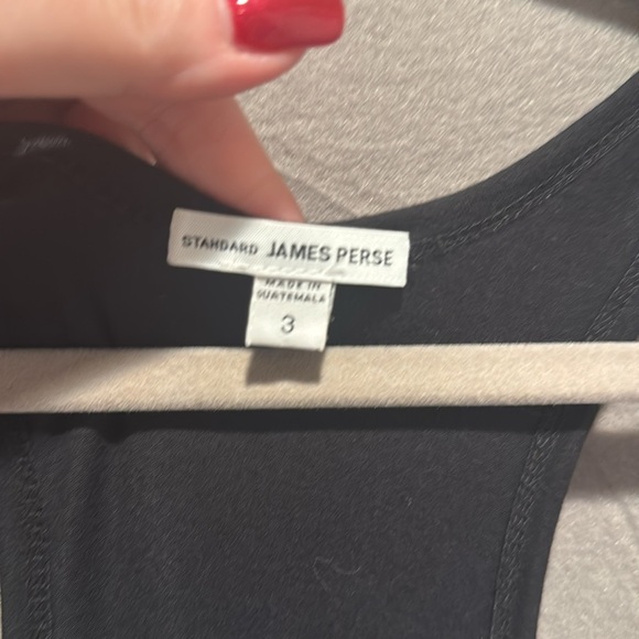 James Perse Elegant Black Maxi Dress NWOT - Picture 2 of 4